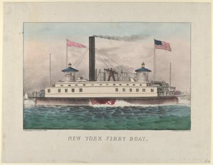 Traghetto di New York, ca. 1860-65