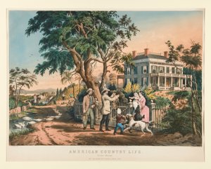 Vita di campagna americana: pomeriggio di ottobre