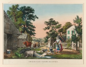 Scene di fattoria americana. No.2