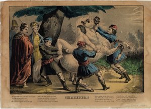 Mazeppa, tavola uno di quattro