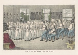 Shakers vicino a Lebanon, c.1830
