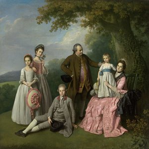 La famiglia Pybus da Nathaniel Dance-Holland