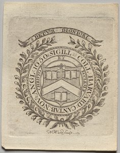 Ex libris: Sigillo del Harvard College