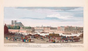 Veduta del XVIII secolo di Parigi, Francia da Nathaniel Parr