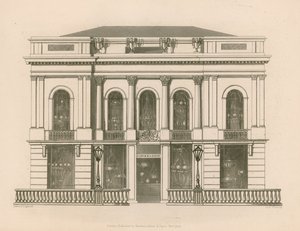 Vetrina per Hancock e Dixon, Pall Mall East, Londra da Nathaniel Whittock