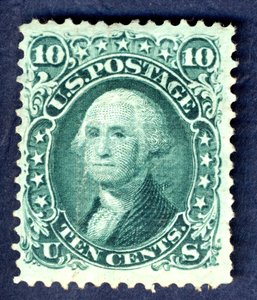 10c Washington E Grill singolo, 1867