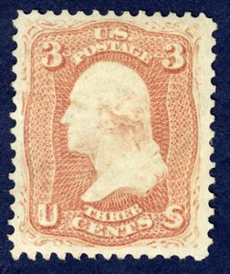 Washington da 3 centesimi, 1861