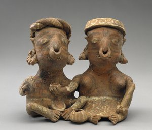 Coppia matrimoniale unita, 300 a.C.-300 d.C.