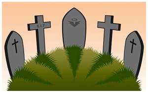 Cimitero, 2023 da Neale Osborne