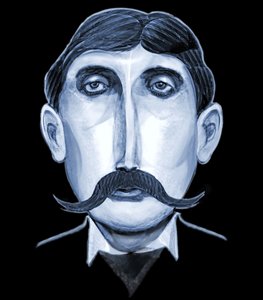 Marcel Proust, 2021 (digitale) da Neale Osborne