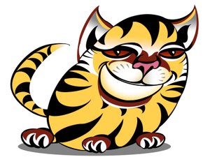 Gatto tigre da Neale Osborne