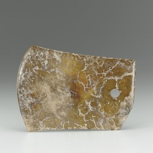 Ascia (fu) regione del Lago Tai, cultura Liangzhu, 3300-2250 a.C. da Neolithic Period Chinese School