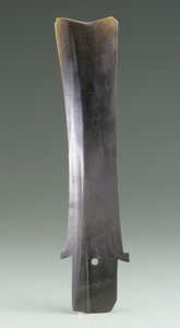 Coltello da raccolta (hu), cultura Qijia, c.2500-2000 a.C. da Neolithic Period Chinese School