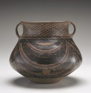 Urna, provincia di Gansu, c.2000 a.C. da Neolithic Period Chinese School