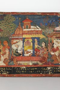 (dettaglio) da una copertina di manoscritto buddhista