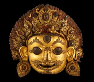 Testa di Bhairava, c. XVI secolo da Nepalese School