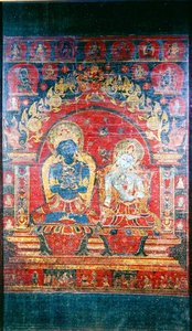 Thangka che raffigura l