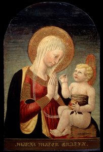 Madonna col Bambino e melagrana da Neri di Bicci