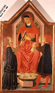 San Ivo emette un giudizio da Neri di Bicci
