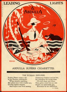 Sigarette Abdulla, anni 1920 da Nerman