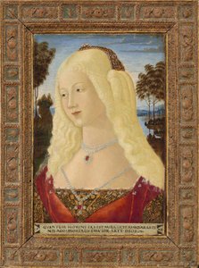 Ritratto di una signora, c. 1485 da Neroccio de Landi