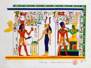 Murale da El-Kab, Egitto