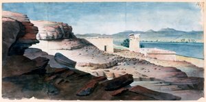 Il tempio di Amada in Nubia, 19° secolo da Nestor l