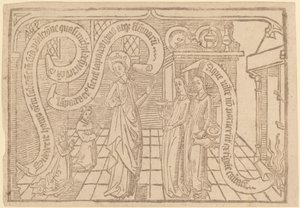 Pagina da "Canticum Canticorum": 2a Edizione da Netherlandish 15th Century