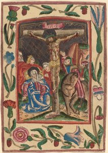 La Crocifissione da Netherlandish 15th Century