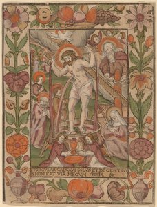 Cristo nel torchio da Netherlandish 16th Century