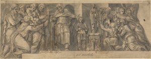 Scena dalla Storia Antica da Netherlandish 16th Century after Polidoro da Caravaggio