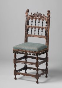 Sedia intagliata, c. 1620-50