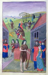 Ercole combatte Acheloo e prende il toro per le corna, 1479