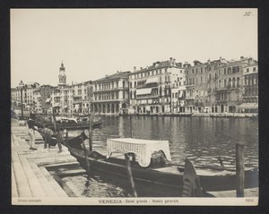 Veduta del Canal Grande a Venezia da Neue Photographische Gesellschaft