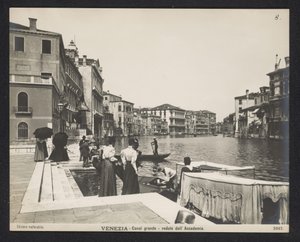 Veduta del Canal Grande a Venezia da Neue Photographische Gesellschaft