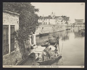 Canale a Venezia da Neue Photographische Gesellschaft