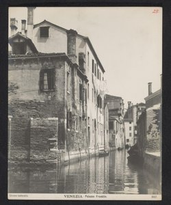 Canale a Venezia da Neue Photographische Gesellschaft