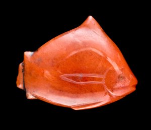 Amuleto a forma di pesce da New Kingdom Egyptian