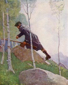 Illustrazione per Kidnapped di Robert Louis Stevenson