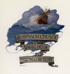 Illustrazione per Robinson Crusoe
