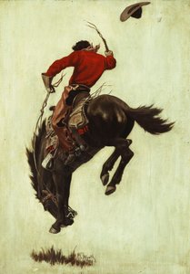 Bronco impennato da Newell Convers Wyeth