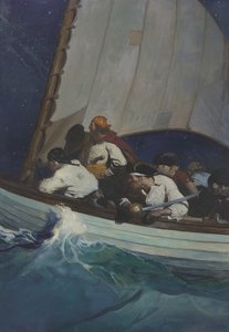 "Oh, gli uomini di Morgan sono fuori per te; e Barbanera--bucaniere!..." da Newell Convers Wyeth