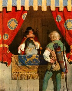 Robin incontra Maid Marian da Newell Convers Wyeth