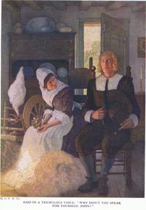 Disse con voce tremante, perché non parli per te stesso, John da Newell Convers Wyeth