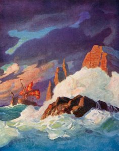 La tempesta sul Firth of Clyde da Newell Convers Wyeth