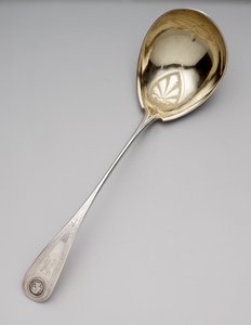 Mestolo per zuppa, c.1860 da Newell Harding and Co.