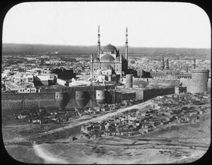 La Cittadella di Saladino del Cairo, Egitto, c1890 da Newton and Co
