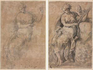 Figura allegorica (recto e verso) da Niccolo dell