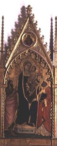 Madonna col Bambino e Santi da Niccolo di Pietro Gerini