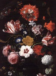 Natura morta con fiori da Nicholaes van Verendael